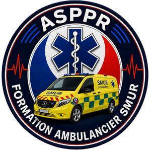 ASPPR Ambulancier Samu Smur logo